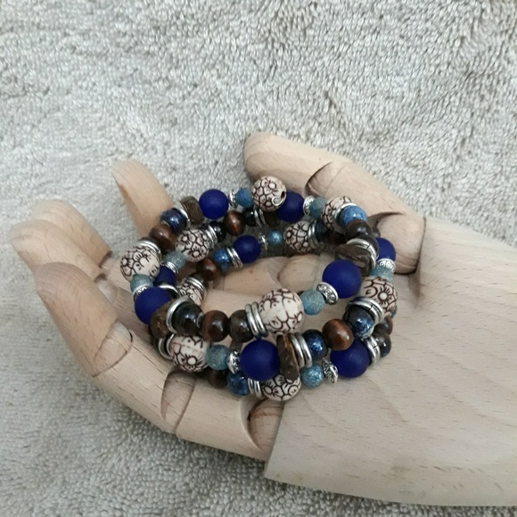 Blue Earth Bracelet - Picture 1 of 5